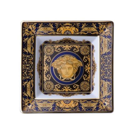 Versace coppa 14 cm medusa blu