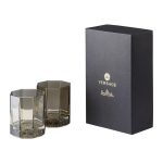 Versace 2 bicchieri whiskey medusa lumiere haze