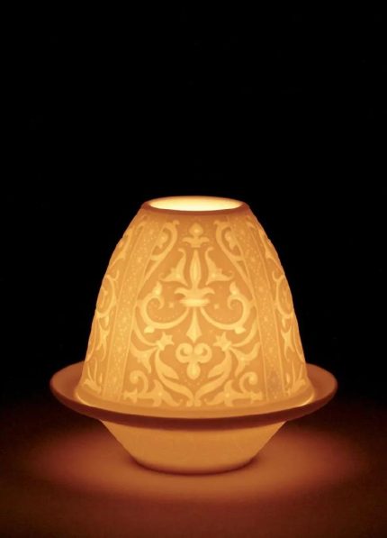 Lladro litofania rinascimento con piatto