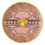 Versace piatto piano 17 cm scala palazzo rosa