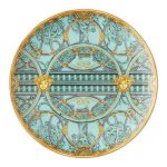 Versace piatto piano 21 cm scala palazzo verde