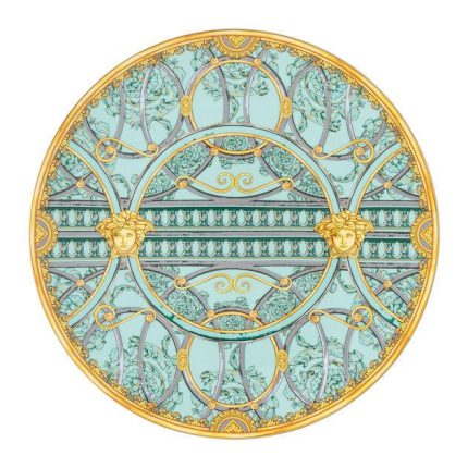 Versace segnaposto 33 cm scala palazzo verde