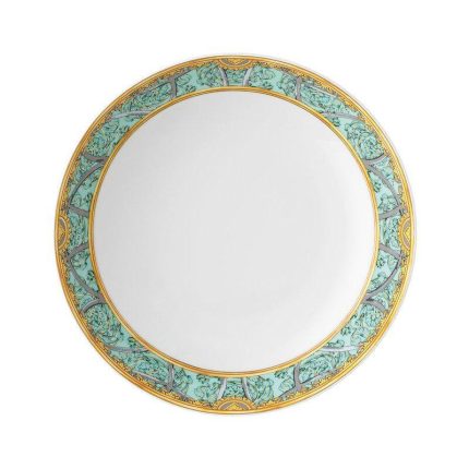 Versace piatto fondo 22 cm scala palazzo verde