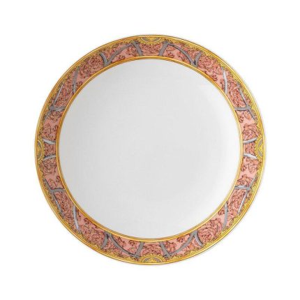 Versace piatto fondo 22 cm scala palazzo rosa