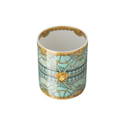 Versace vaso 18 cm scala palazzo verde