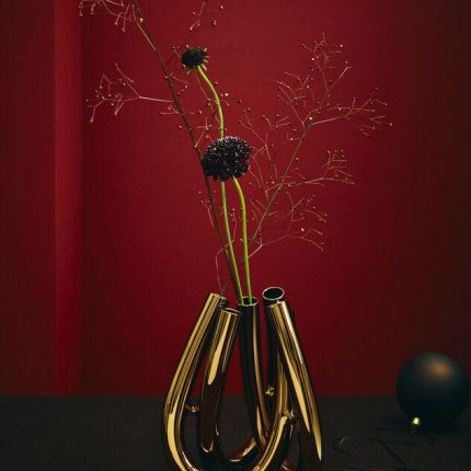 Rosenthal studio line vaso 22 cm triu gold