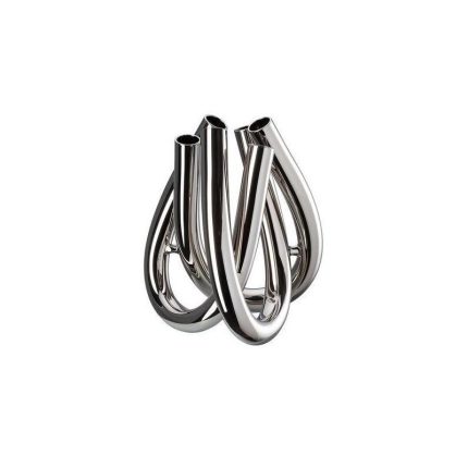 Rosenthal studio line vaso 22 cm triu silver