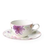 Villeroy & boch tazza da colazione con piattino marifleur basic