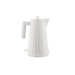 Alessi bollitore elettrico 170 cl bianco plisse
