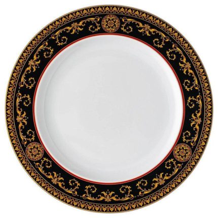 Versace piatto piano cm 27 medusa rosso