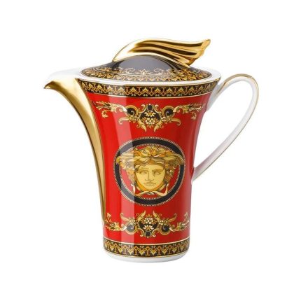 Versace lattiera medusa rosso