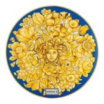 Versace piatto piano 17 cm medusa rhapsody blu