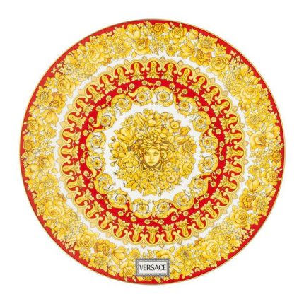 Versace segnaposto 33 cm medusa rhapsody red