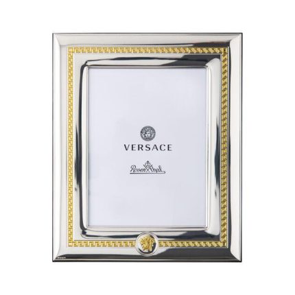 Versace porta foto greca silver-gold 15x20
