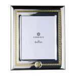 Versace porta foto greca silver-gold 20x25