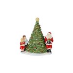 Villeroy & boch babbo natale sull'albero, verde/multicolore, 20x17x23 cm christmas toy's