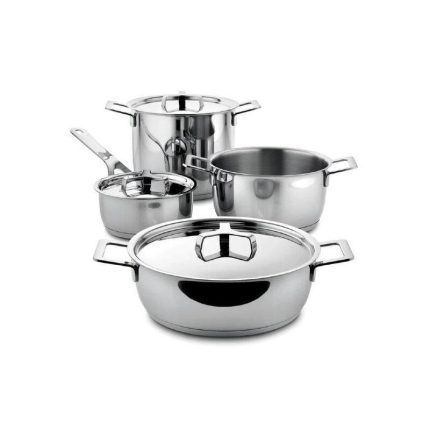 Alessi set pentole 7 pezzi pots&pans