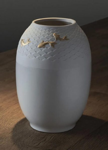 Lladro vaso koi