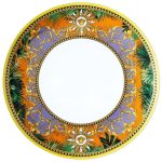 Versace piatto piano 28 cm jungle animalier