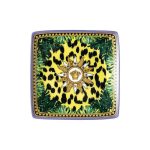 Versace coppetta quadrata 12 cm jungle animalier
