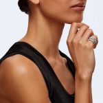 Swarovski anello hyperbola misura 52