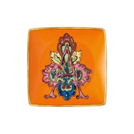 Versace coppetta quadrata 12 cm lettera A holiday alphabet