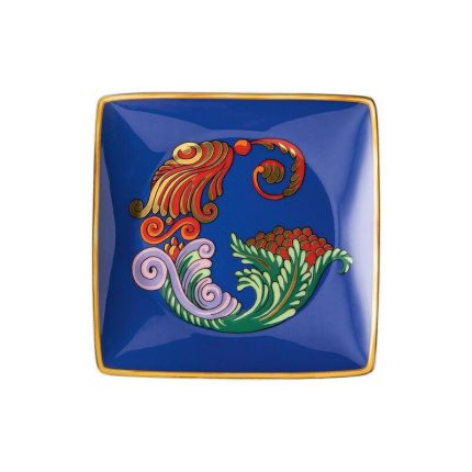 Versace coppetta quadrata 12 cm lettera G holiday alphabet