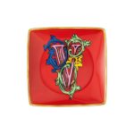 Versace coppetta quadrata 12 cm lettera V holiday alphabet