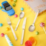 Villeroy & boch set di 4 posate per bimbi one