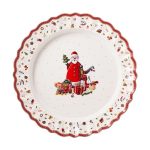 Villeroy & boch Piatto da portata, multicolore/rosso/bianco, 45 cm Toy's delight
