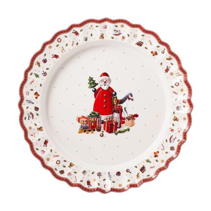 Villeroy & boch Piatto da portata, multicolore/rosso/bianco, 45 cm Toy's delight