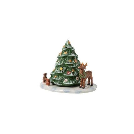 Villeroy & boch Albero di natale con animali del bosco, 23x17x17 cm Christmas toy's