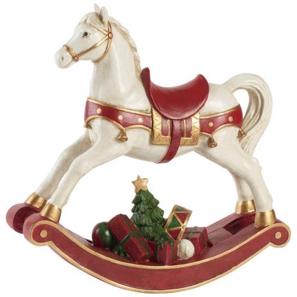 Villeroy & boch cavallo a dondolo xl 32,8x10,8x32,5cm winter collage accessoires
