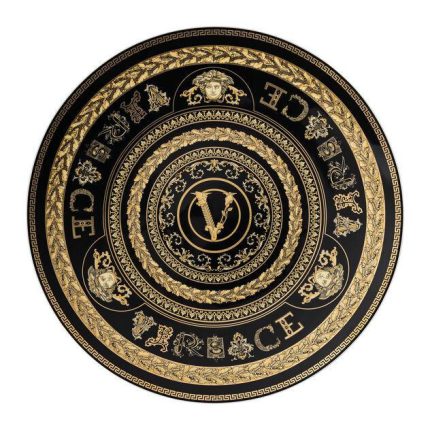 Versace segnaposto 33 cm virtus gala black