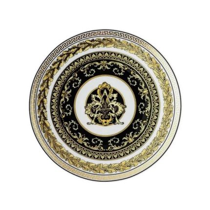 Versace piatto piano 17 cm lettera A virtus alphabet