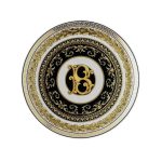 Versace piatto piano 17 cm lettera B virtus alphabet