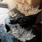 Lalique coppa champs elysees piccola dorata