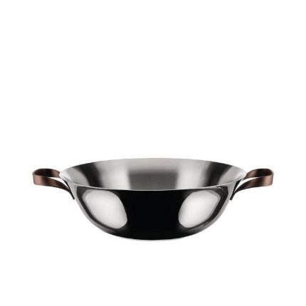Alessi wok con coperchio edo