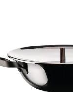 Alessi wok con coperchio edo