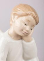Lladro il mio angolo custode rosa