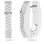 Swarovski orecchini a cerchio dextera