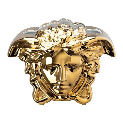 Versace vaso 30 cm medusa grande gold