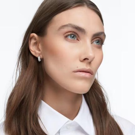 Swarovski orecchini a cerchio dextera