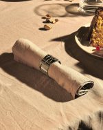 Alessi set di 2 legatovaglioli barkring