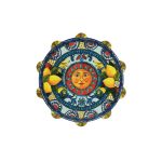 Baci milano tagliere piccolo tamburello blu