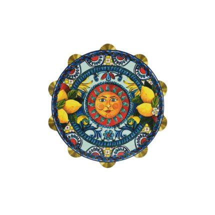 Baci milano tagliere piccolo tamburello blu