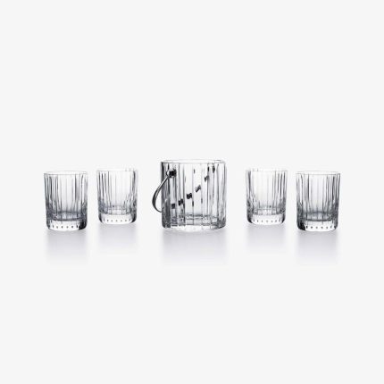 Baccarat Set di 4 bicchieri con secchiello ghiaccio Harmonie