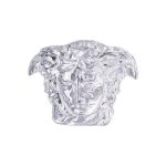 Versace vaso 19 cm medusa grande clear