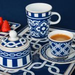 Baci milano 6 tazze caffe con piattino infinity