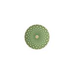 Swarovski x Rosenthal piatto piano 10 cm verde signum